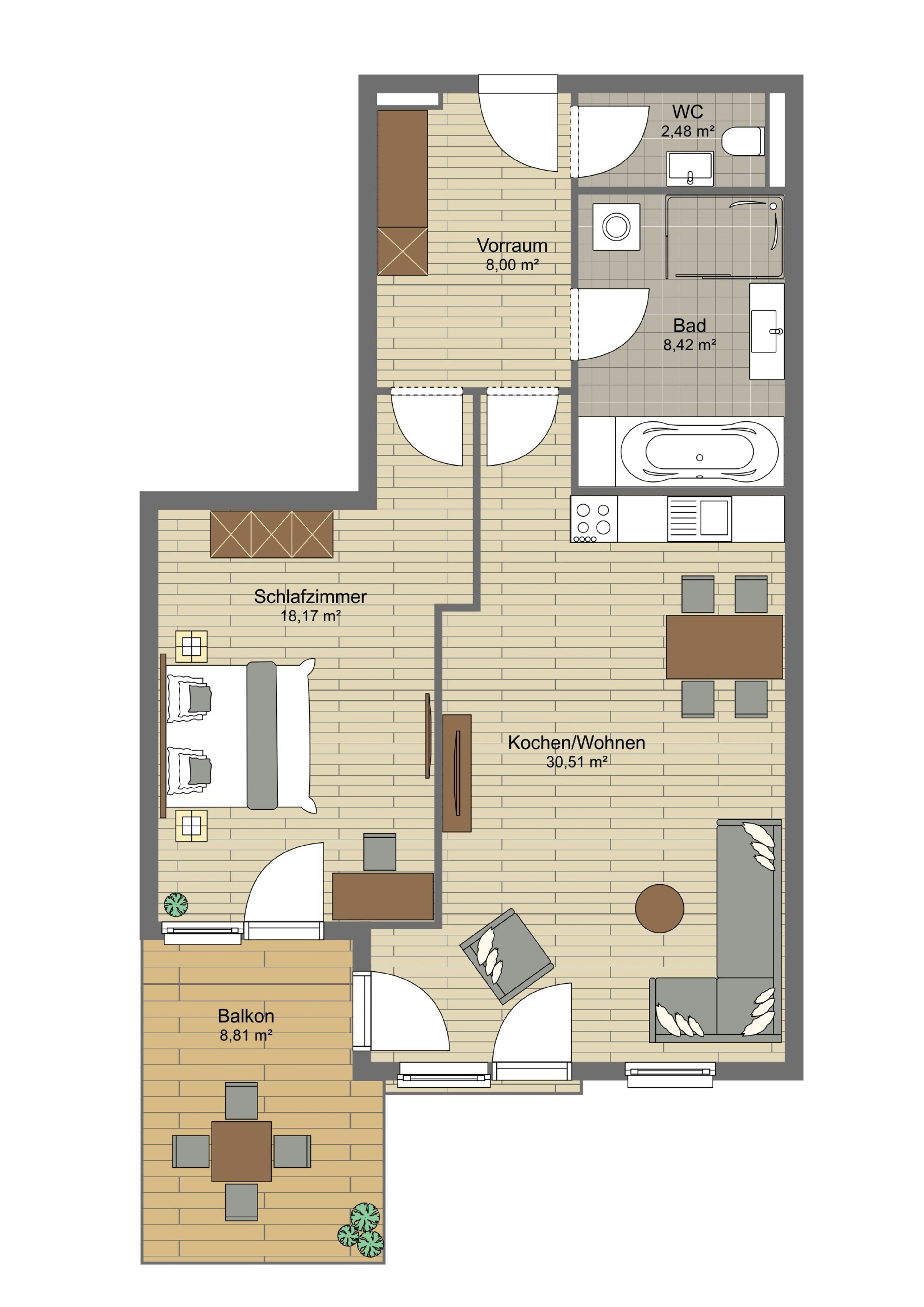 Das Förstereck - Appartement Top 14 - 8